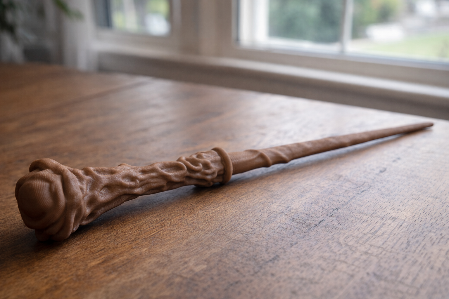 Elder Wand Inspired Magic Wand (High Detail Printable)