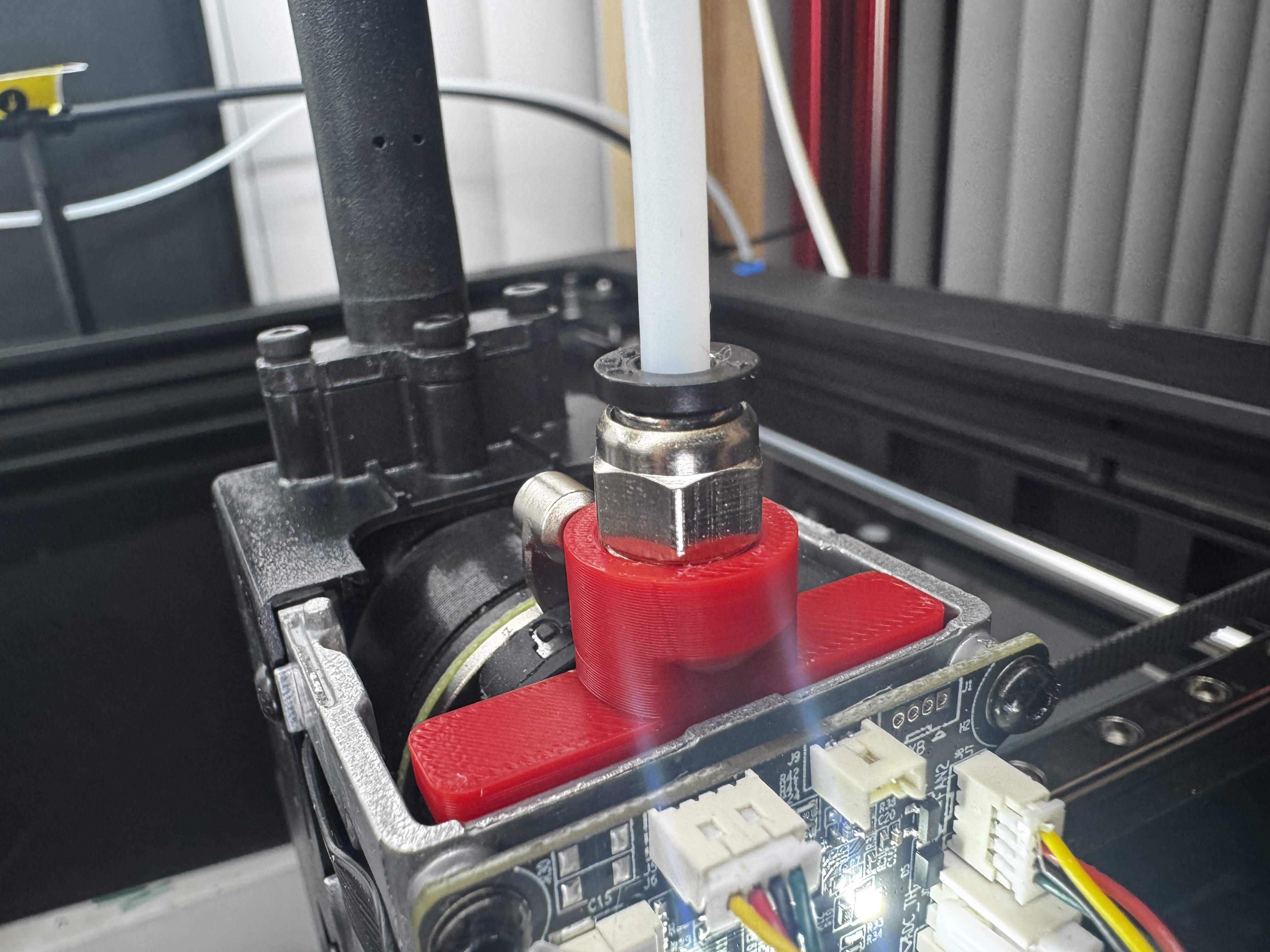 Ender 5 Max - Toolhead PFTE Fitting Adapter / Infinity Flow — thumbnail 2