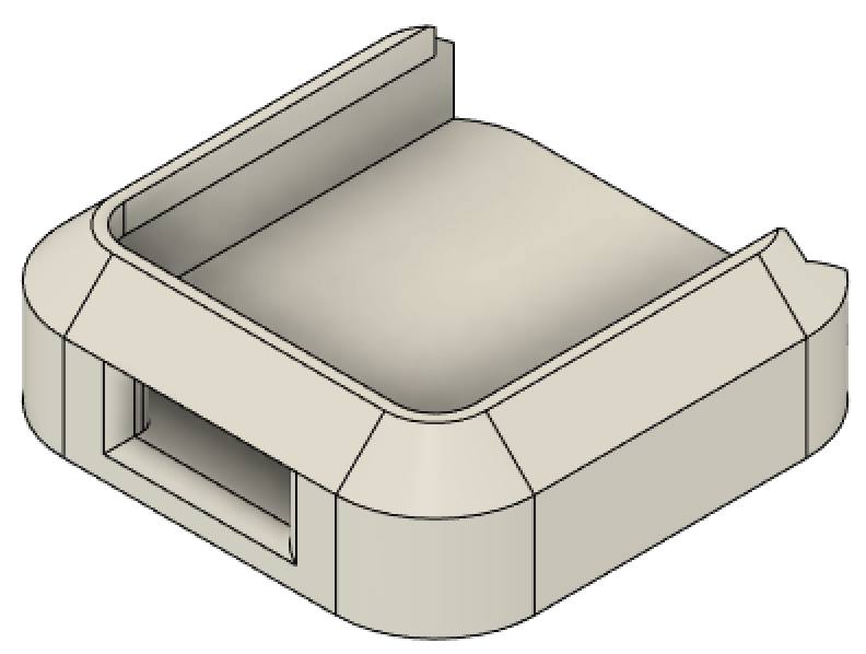Mateksys M8Q-5883 Slide Mount