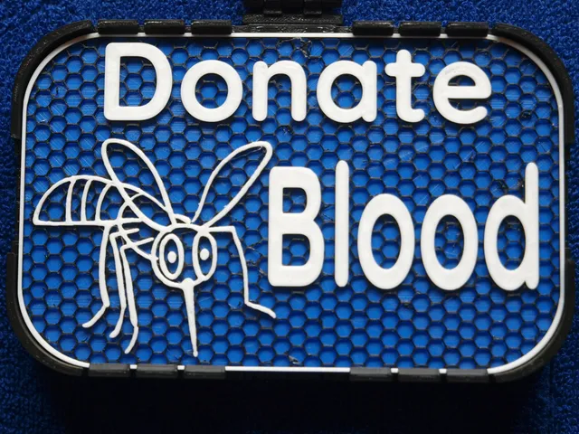 "Donate Blood" signs