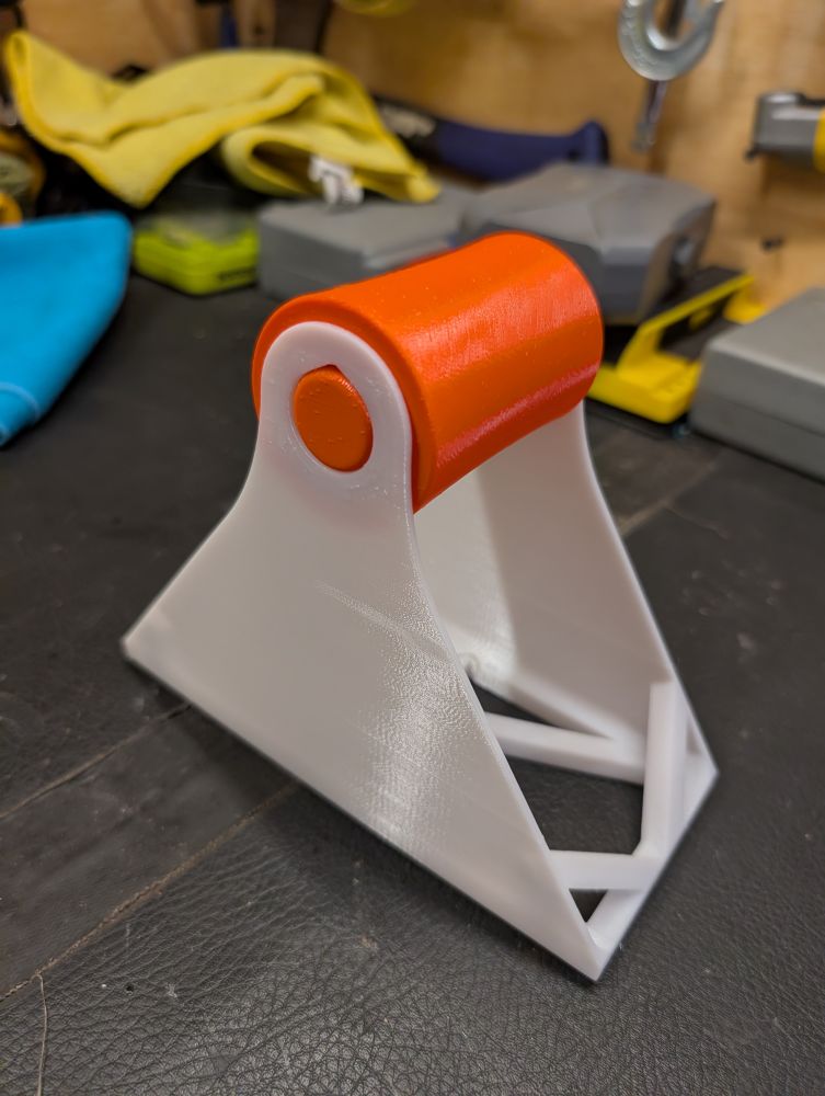 Filament holder no rollers, slim