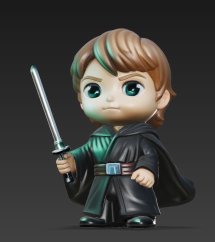 Anakin Skywalker, de la saga Star Wars.