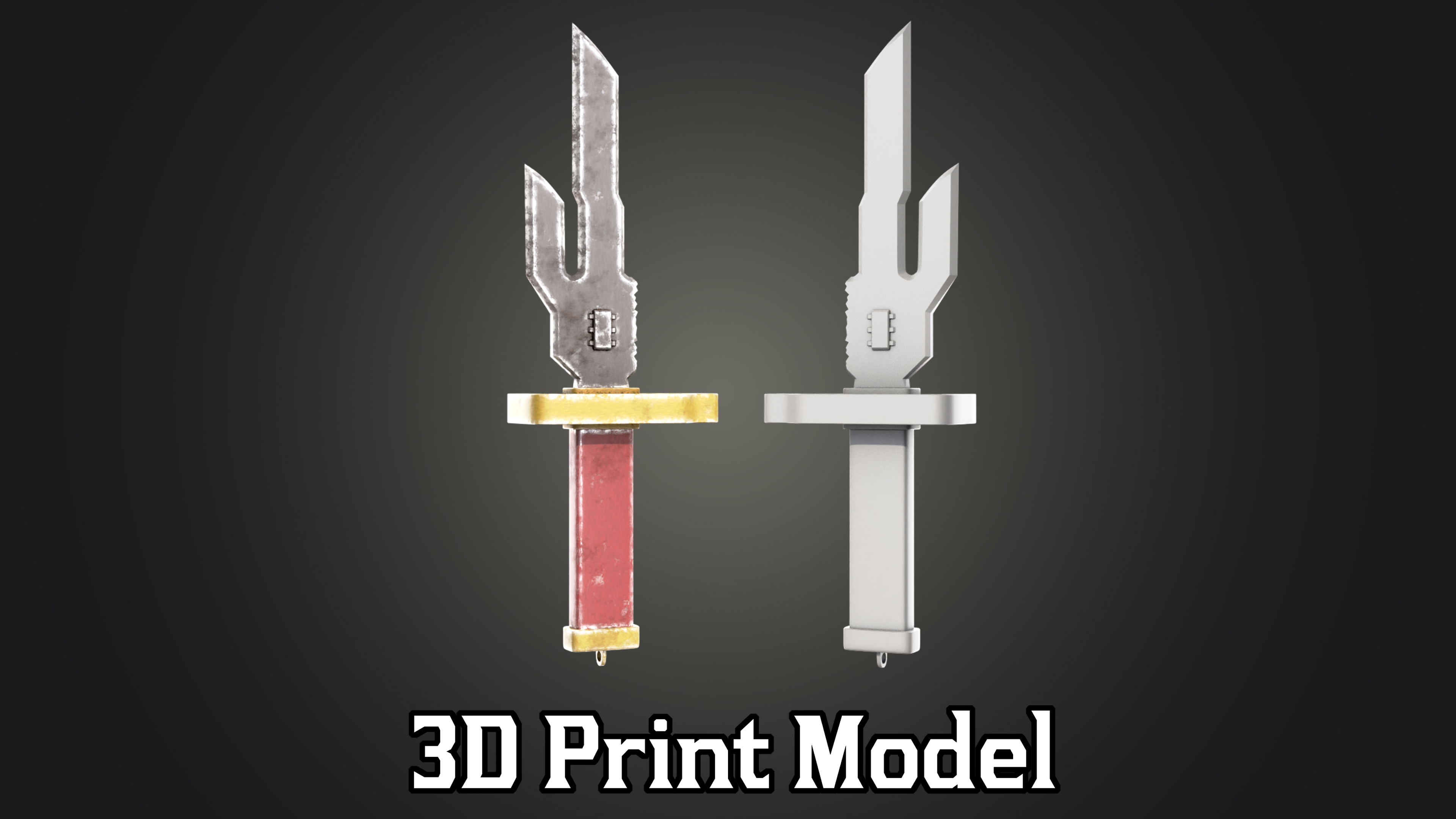 Jujutsu Kaisen Inverted Spear 3D Print Models