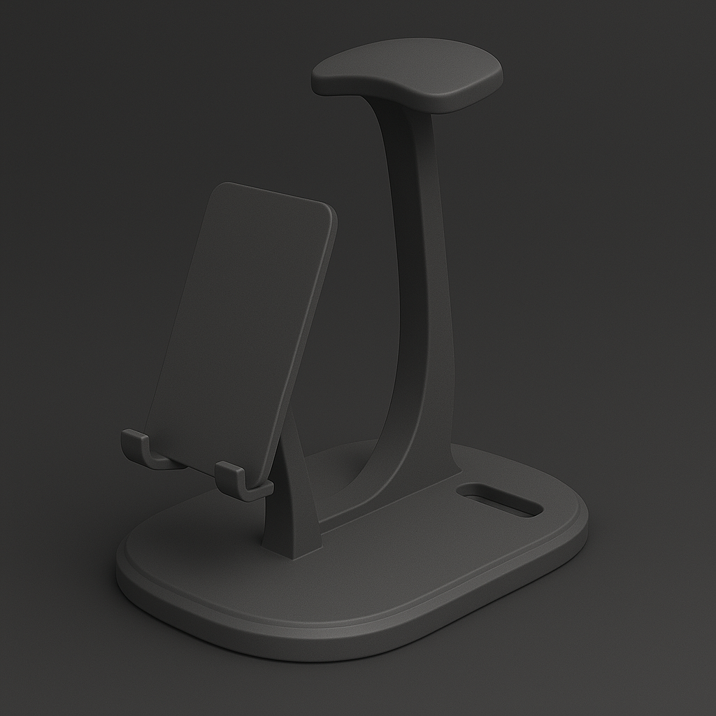 Dual Stand (Phone + Headset Holder)