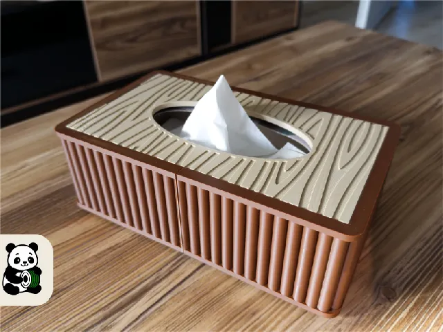 Woody Tissue Box Cover