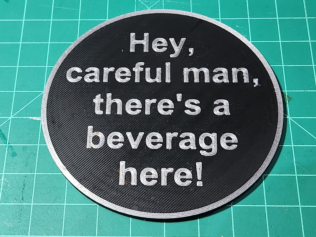 Beverage Here Coaster