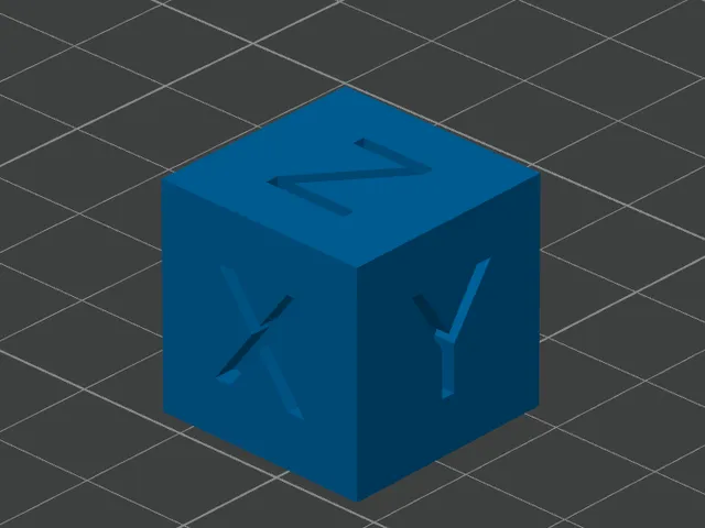 calibration cube