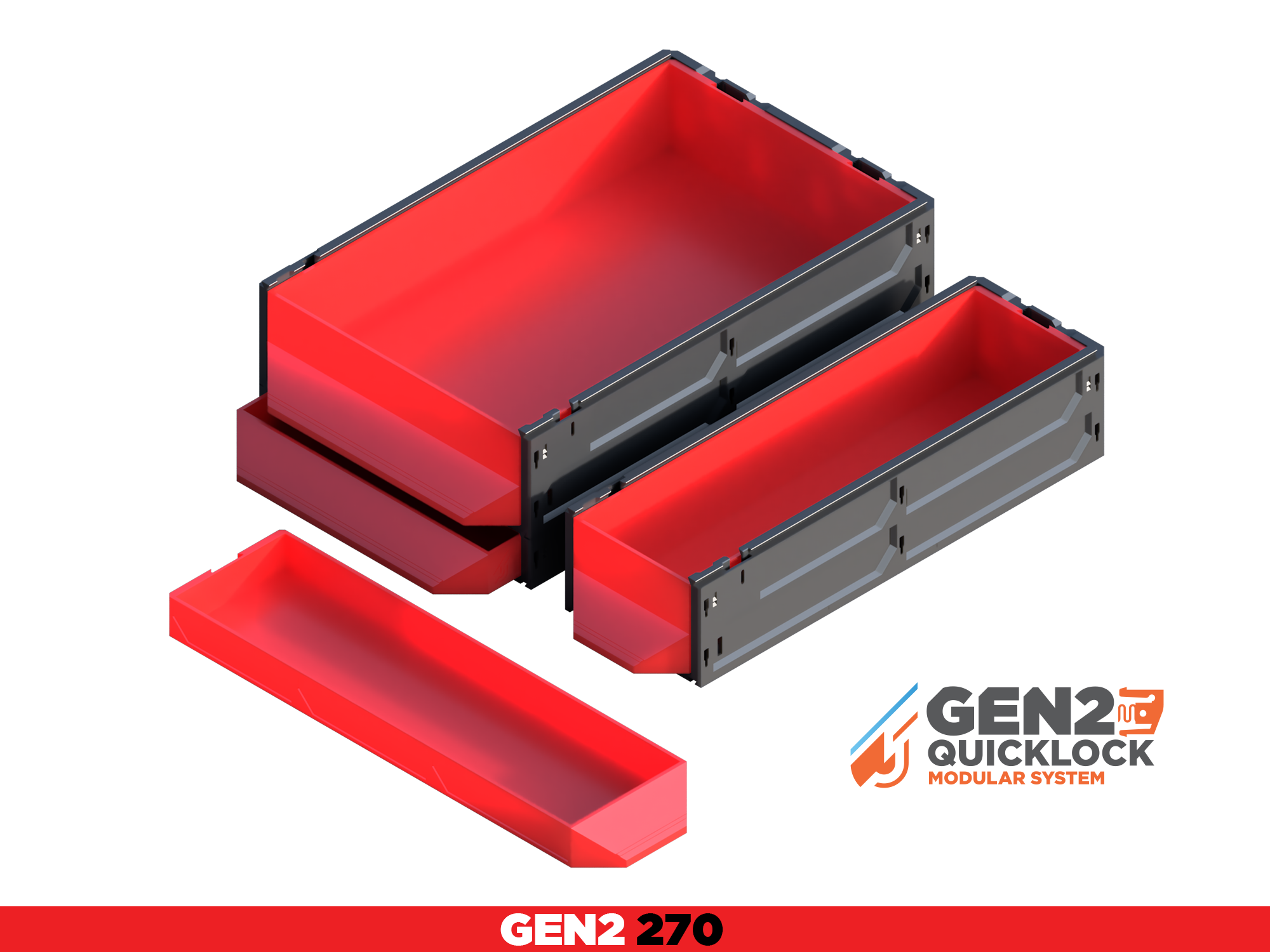 GEN2 270 Classic Drawers - All