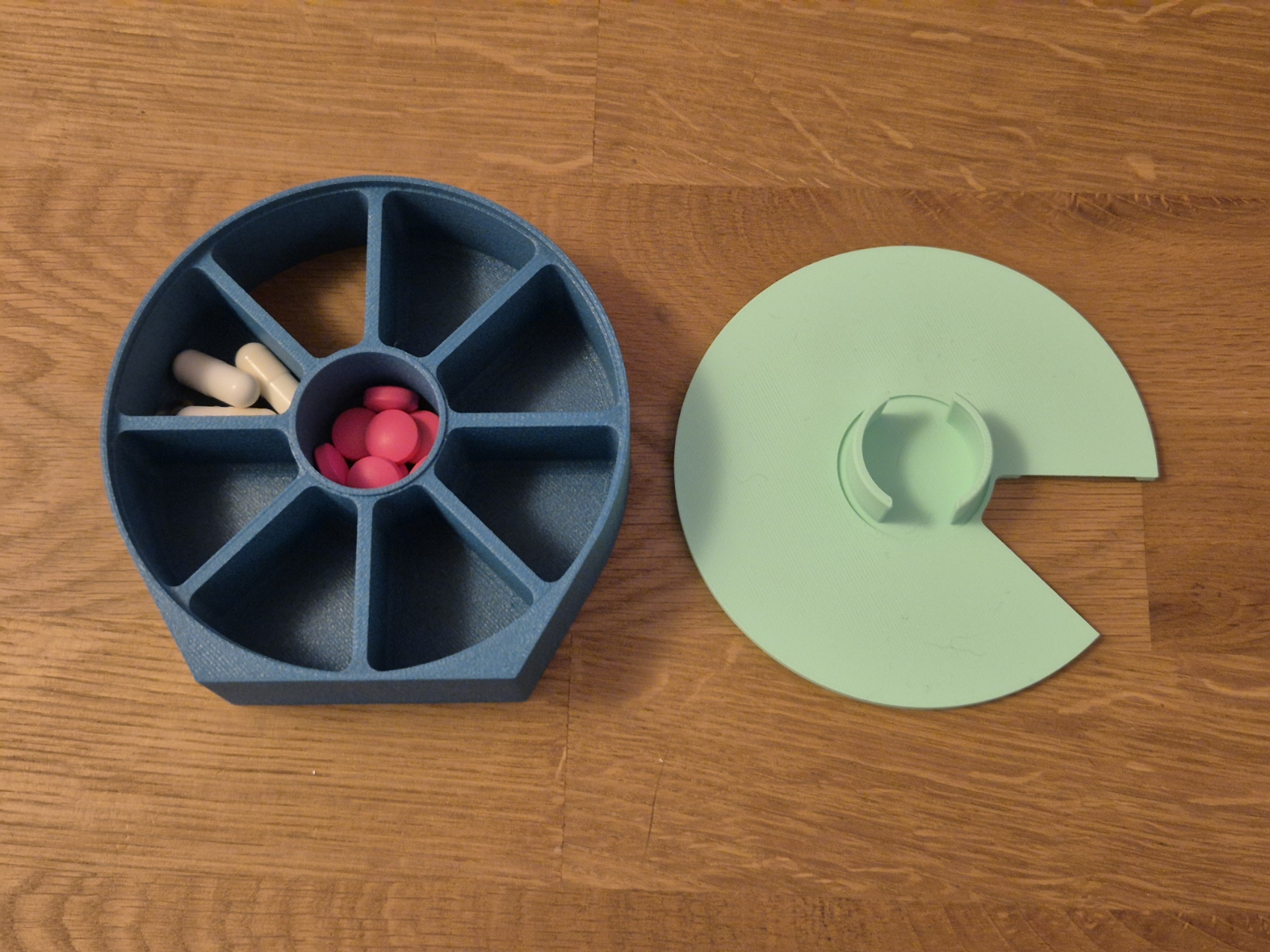 Big Supplement Pill Box — miniatura 3