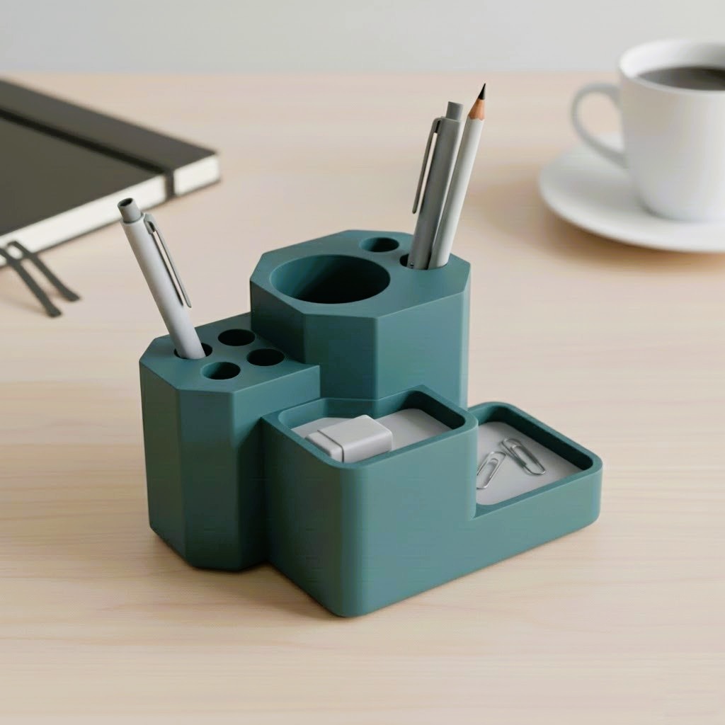Desk Organizer - Honeycomb Desktop Caddy