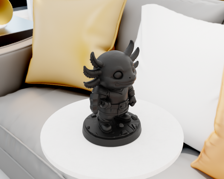 Axolotl with Axe — miniatura 4