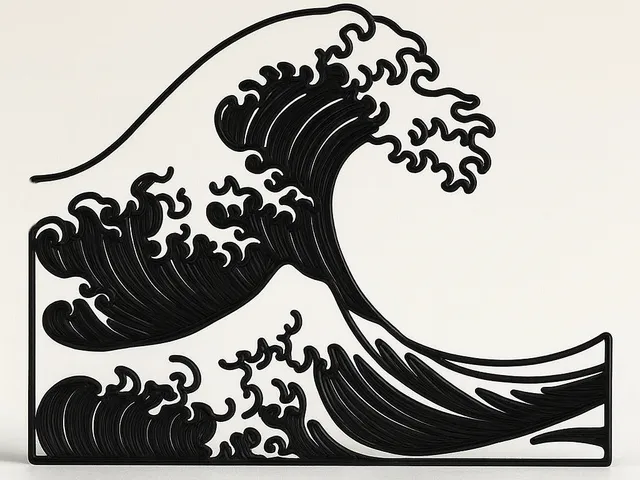 Hokusai Wave Wall Art