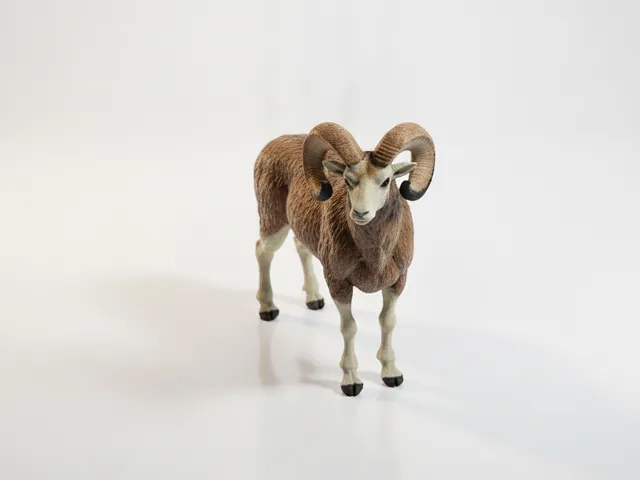 Ram Statue Animal Figurine 3D Printable