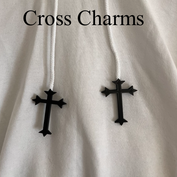 Cool Cross Hoodie Charms