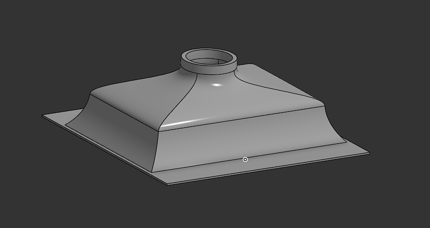 Haako FA-400 Vent to Duct Adapter