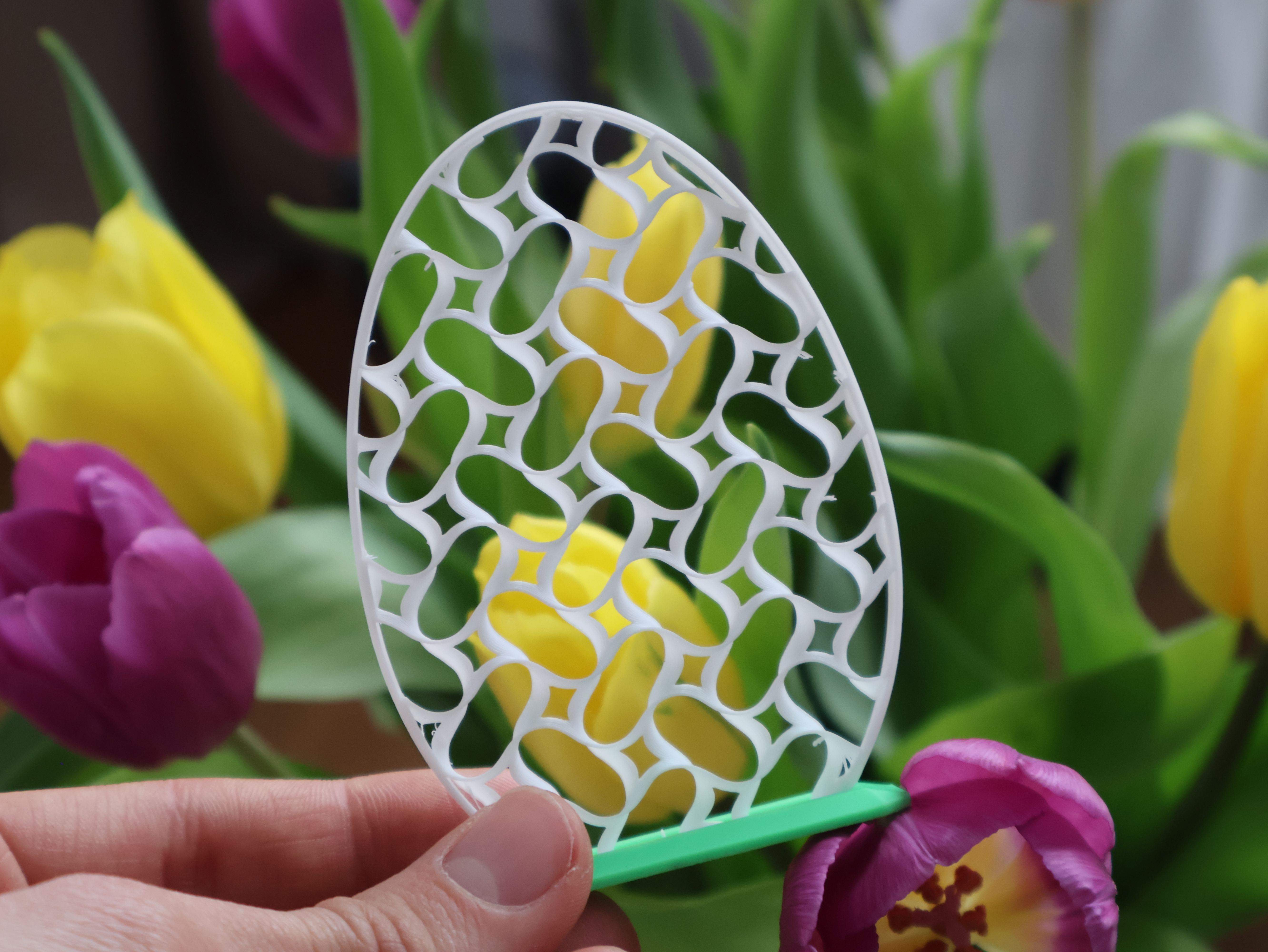 Gyroid Easter Egg Decor
