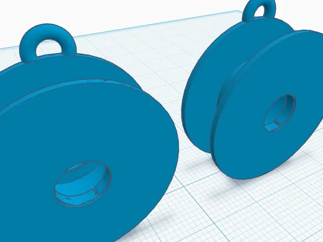 Prusa Filament Spool Earrings (FIXED)