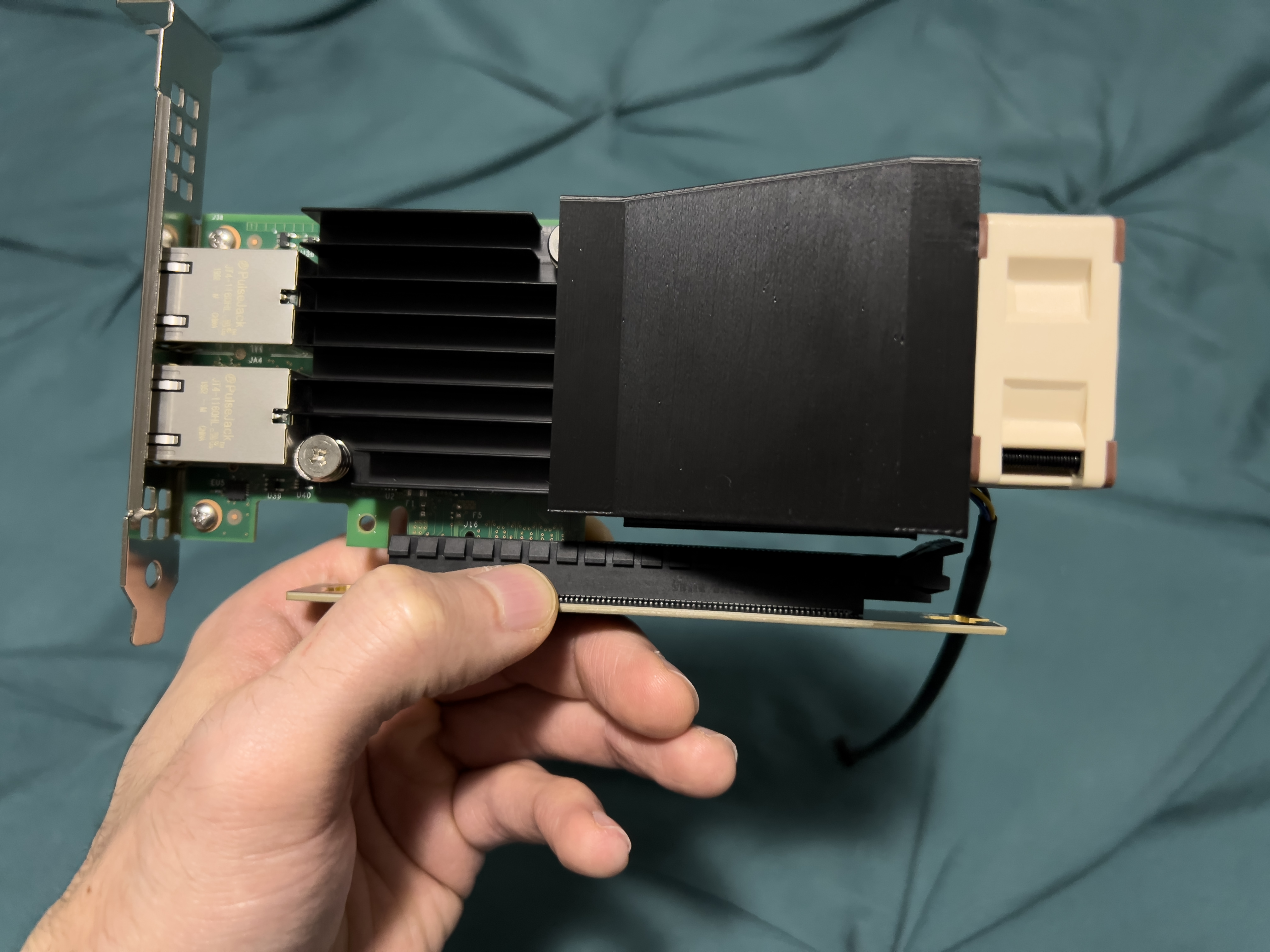 Intel X550-T2 40mm Fan Shroud