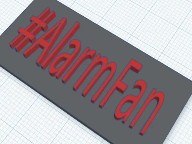 Alarm fan letters