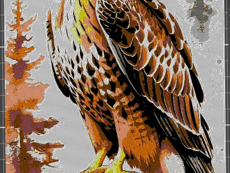 Falcon - Hueforge