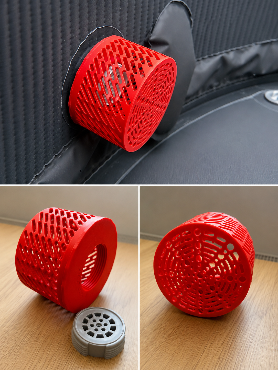 Basket for filtration balls - hot tubs, jacuzzis, whirpools