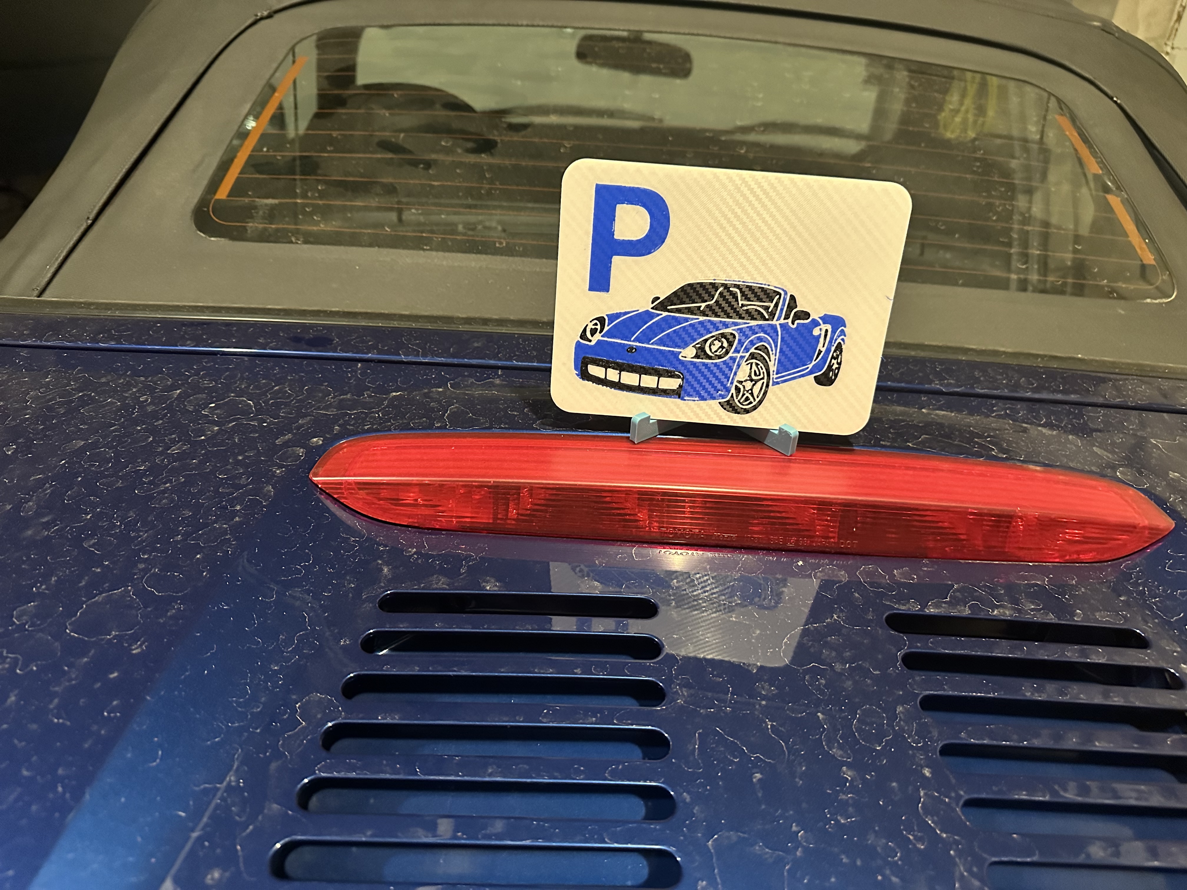 MR2 W3 Parkschild