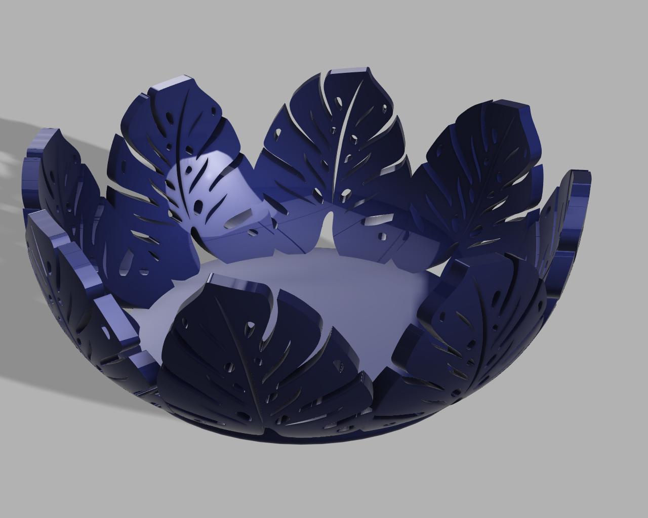 monstera bowl