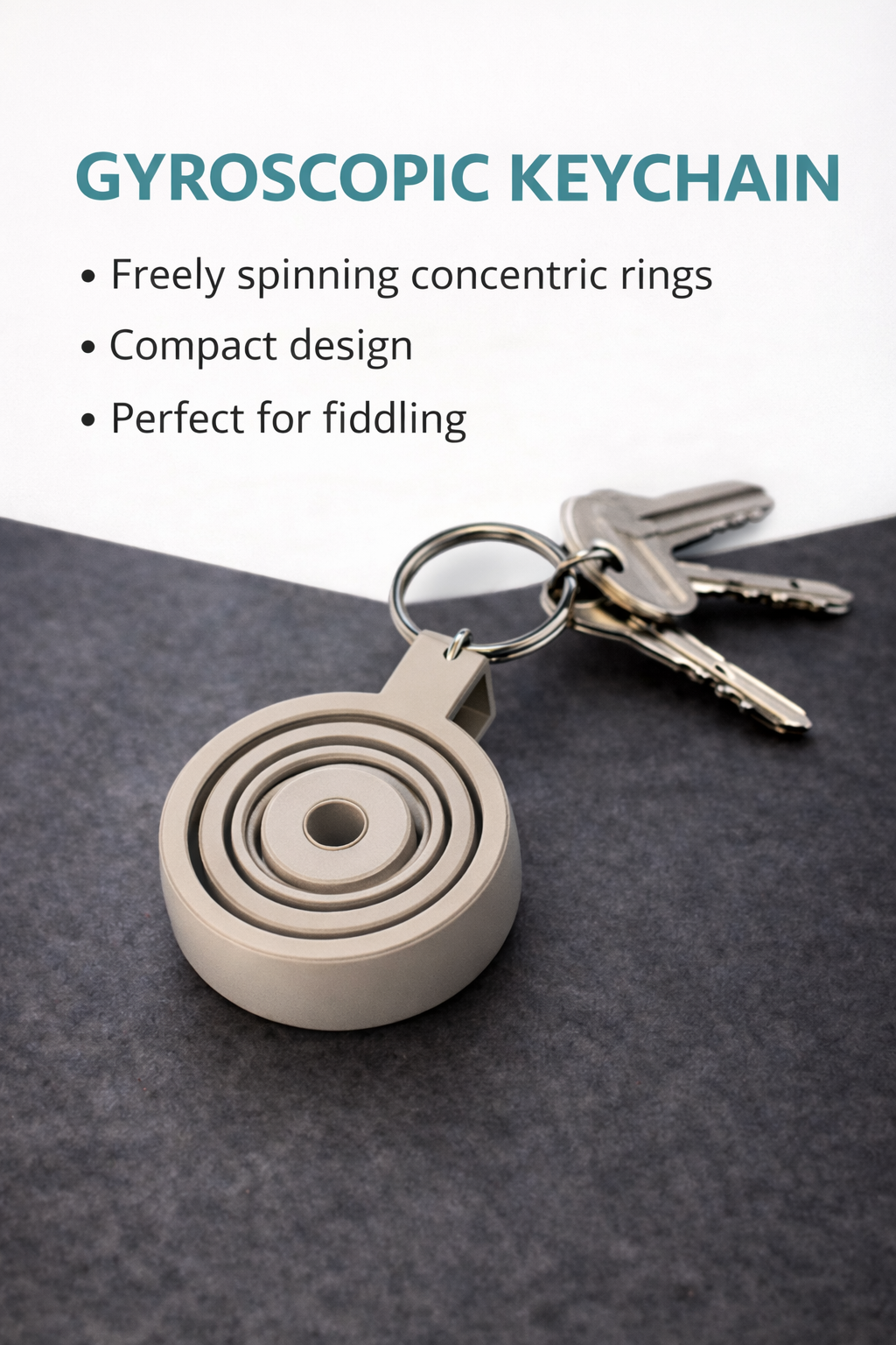 Gyroscopic Keychain