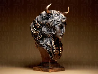 [2/12] Lady TAURUS - The BULL - Zodiac