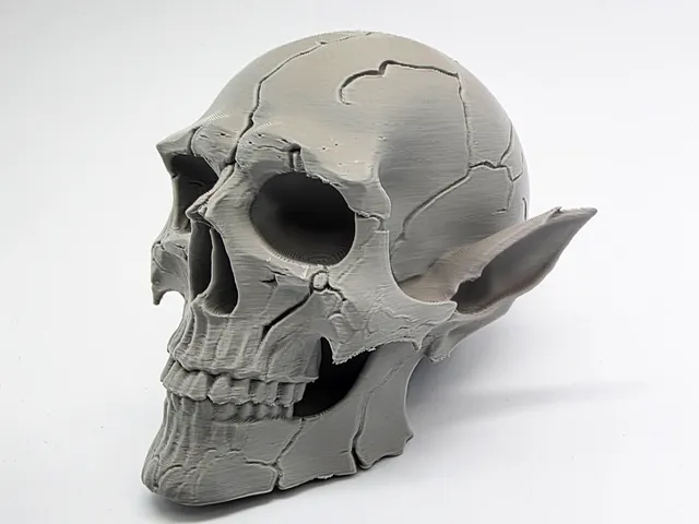 Cracked Elven Skull