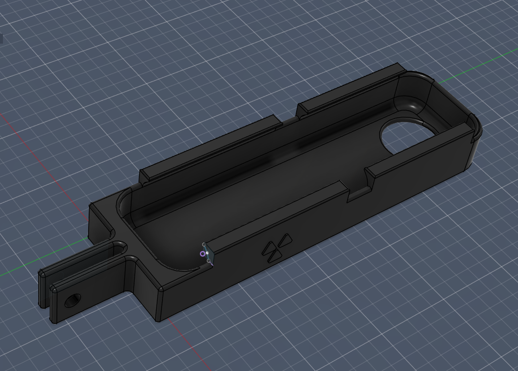 Radiacode Holder for Selfie Stick V1 Extended TPU Version