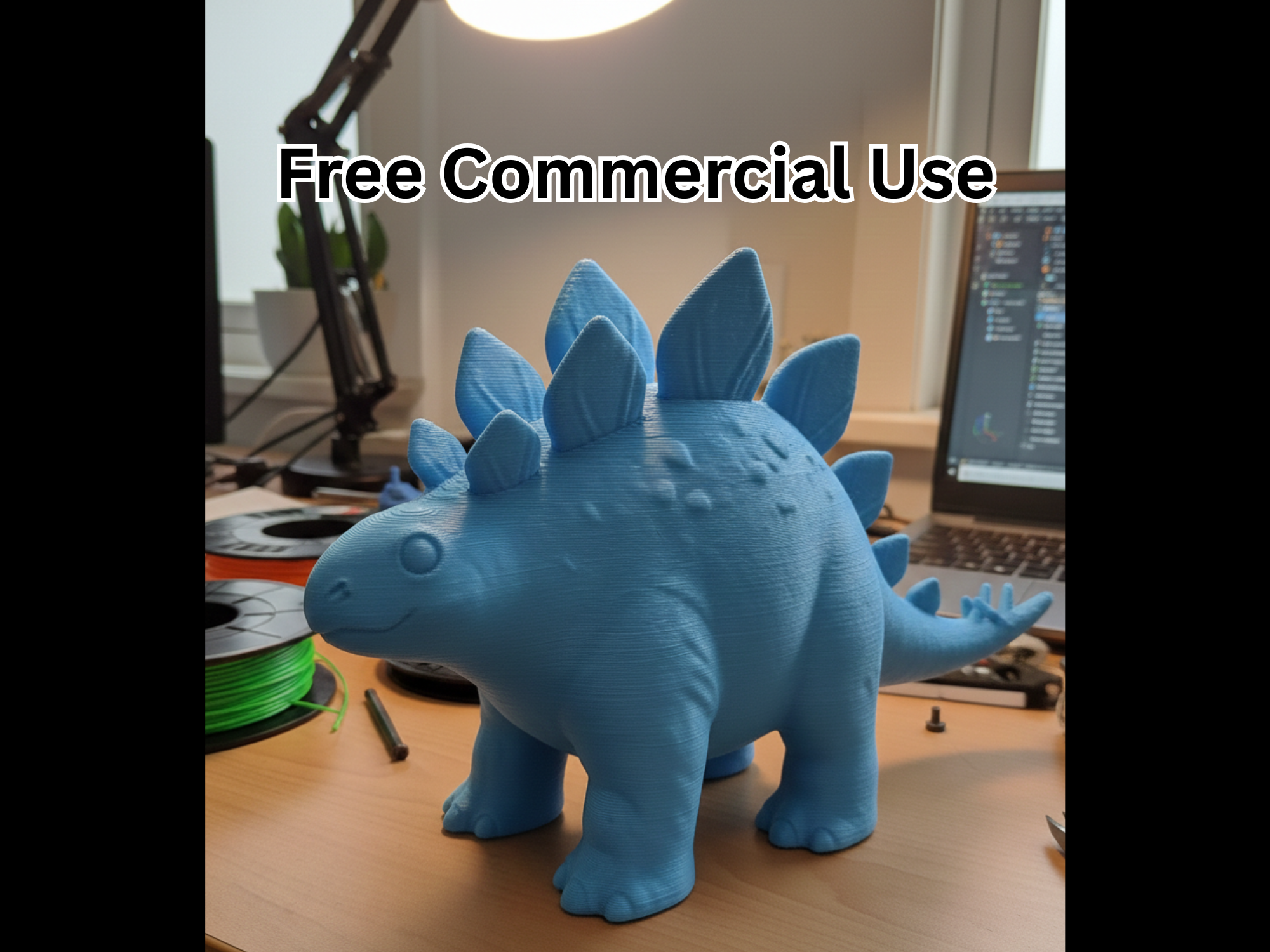Semi-Realistic Stegosaurus