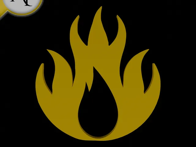 Simple Flame Symbol - 2D Art