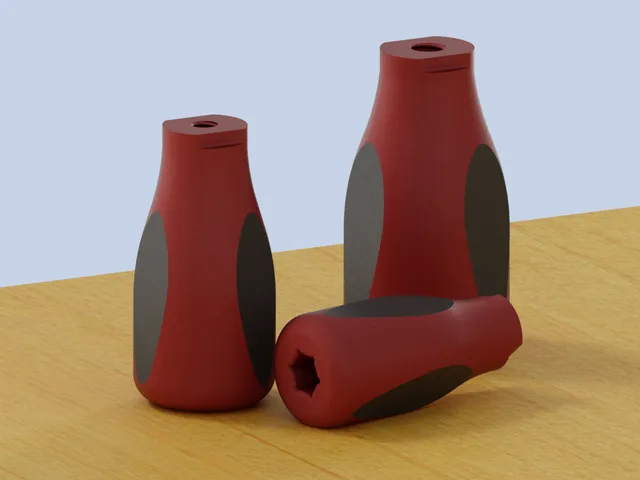 Ergonomic bolt knob - Secure Screw-In Design
