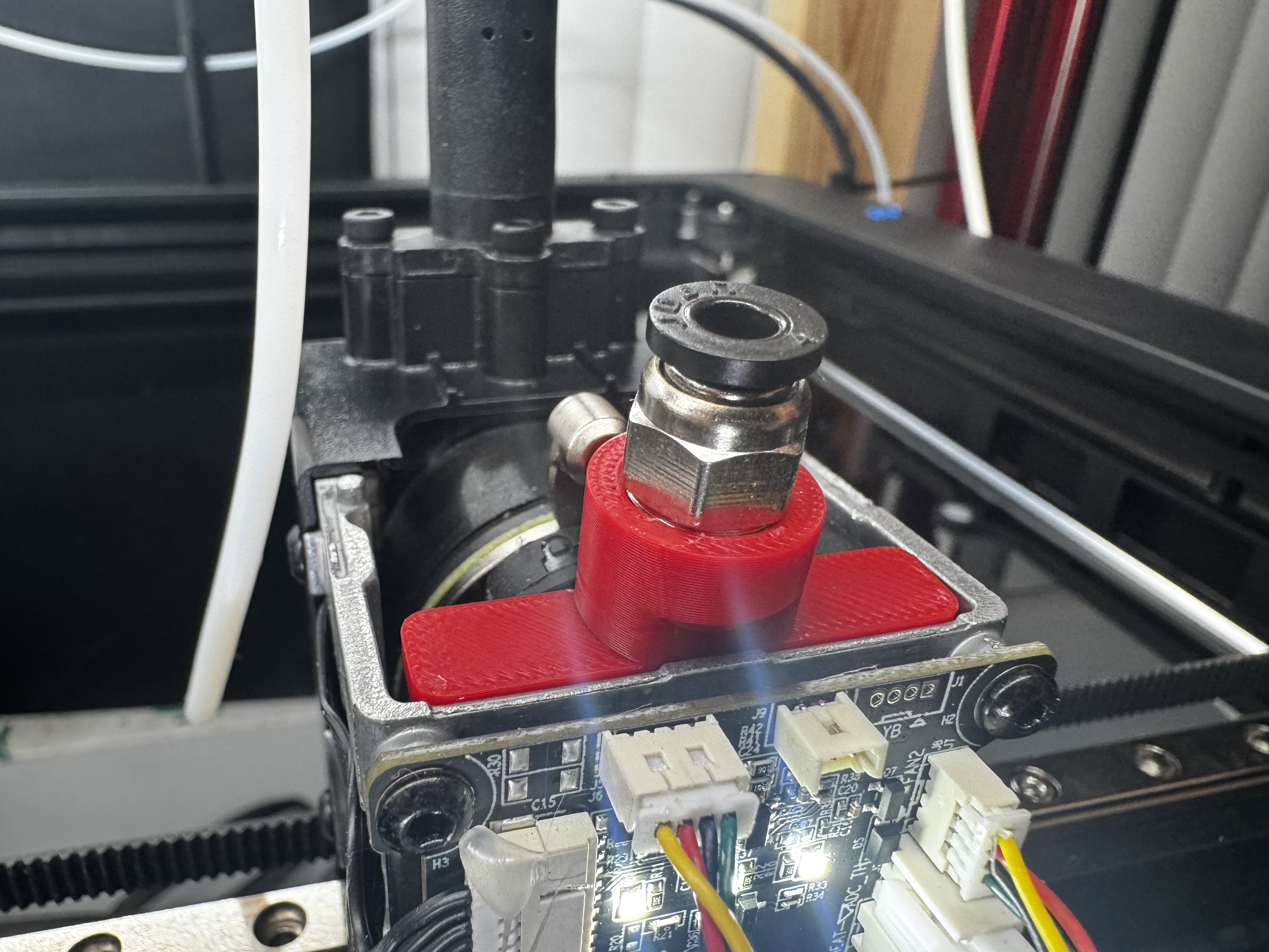 Ender 5 Max - Toolhead PFTE Fitting Adapter / Infinity Flow — thumbnail 3