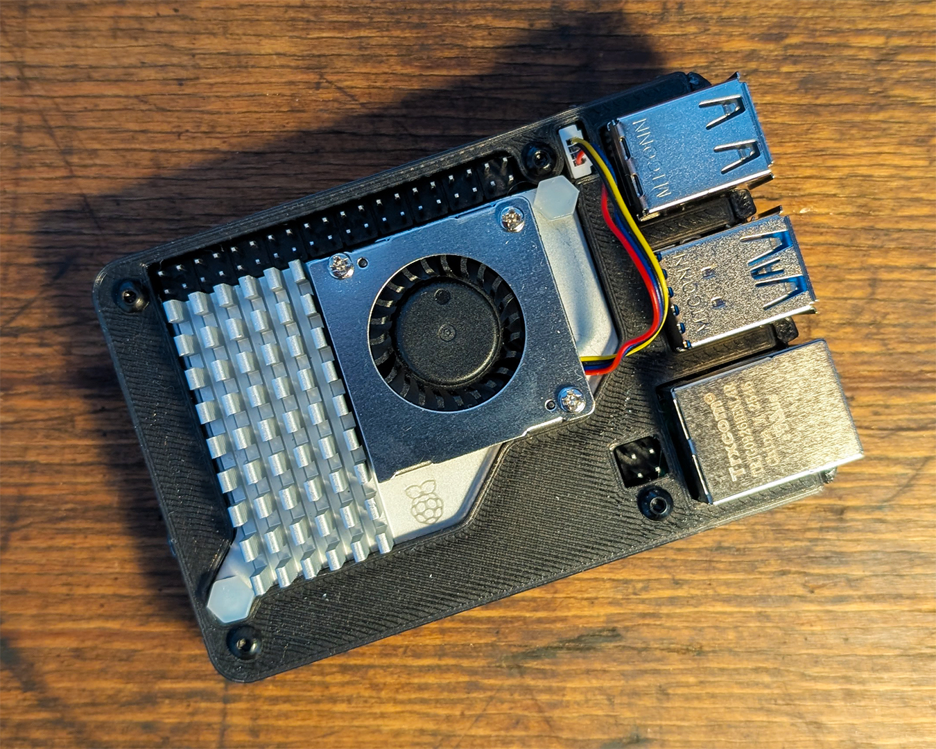 Slim Case v2 for Raspberry Pi 5 with Active Cooler
