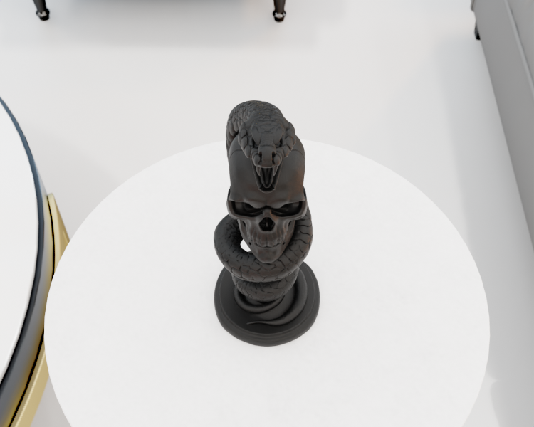 Miniatura 4 do modelo 3D Snake Skull