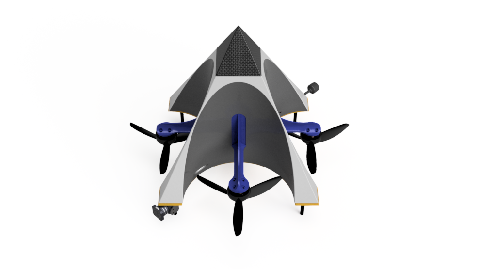 Pyramid Quadcopter Drone