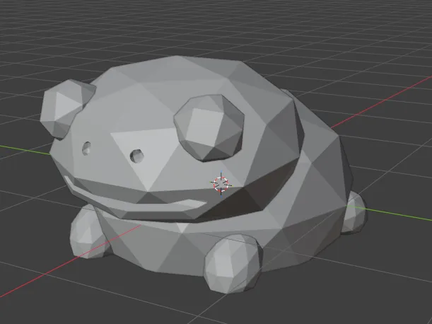 Low-Poly Frog