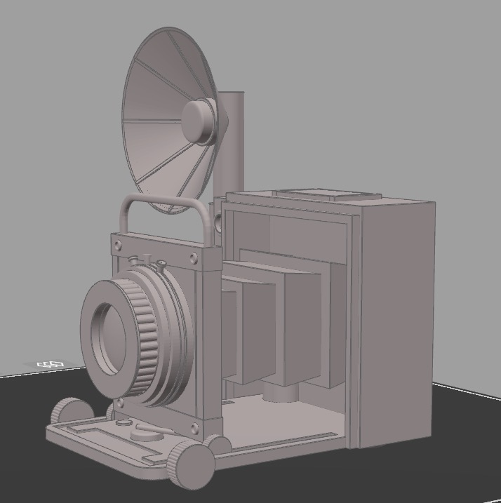 Antique Flash camera