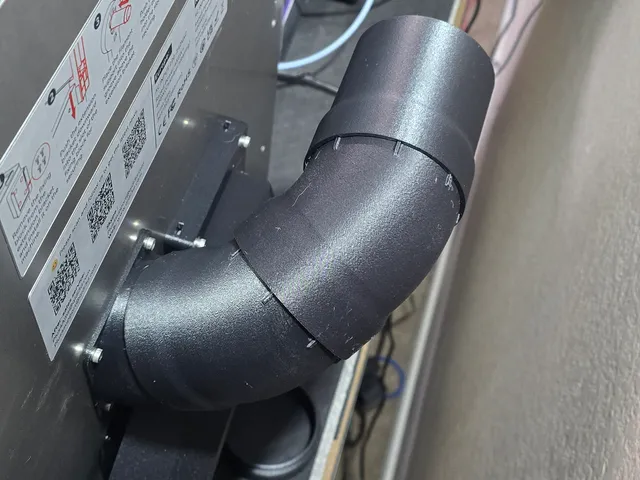 Modular Exhaust System for the Qidi Plus 4