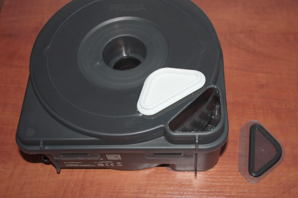 TPU cover for side access hole in USS Drybox