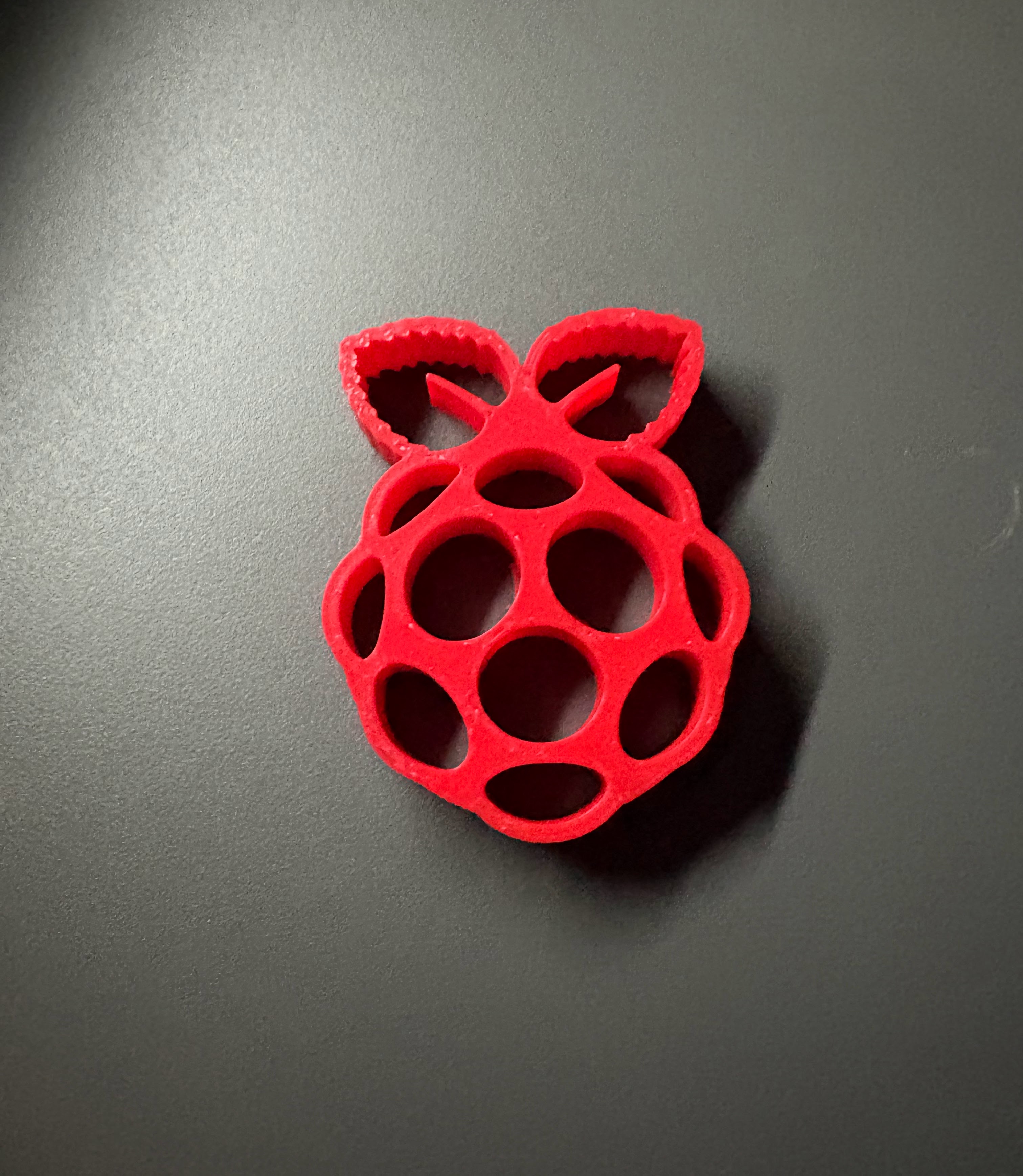 Miniatura 2 do modelo 3D Raspberry Pi Logo