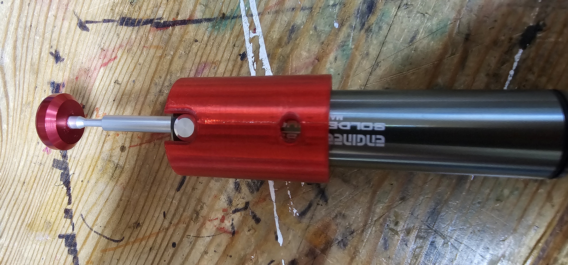 Engineer SS-03 solder sucker holder-mountable.