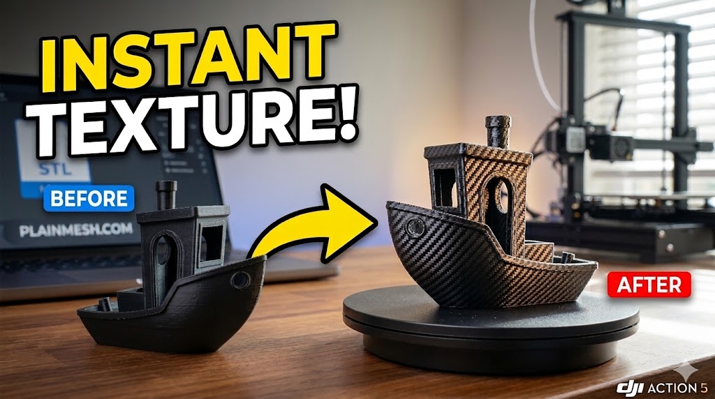 Carbon Fiber Benchy