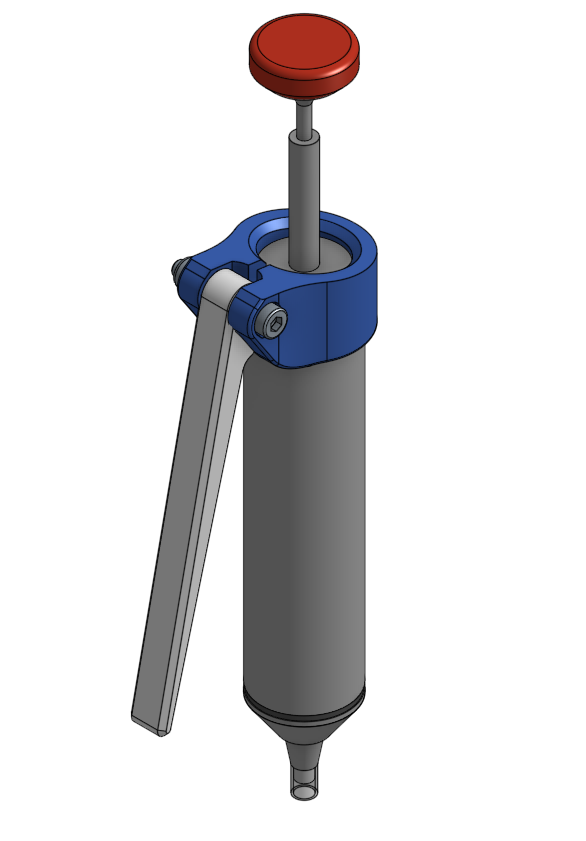 Refined Lever for Engineer SS-02 Solder Sucker 3D model