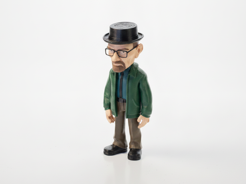 Walter White Figurine Breaking Bad TV 3D Printable
