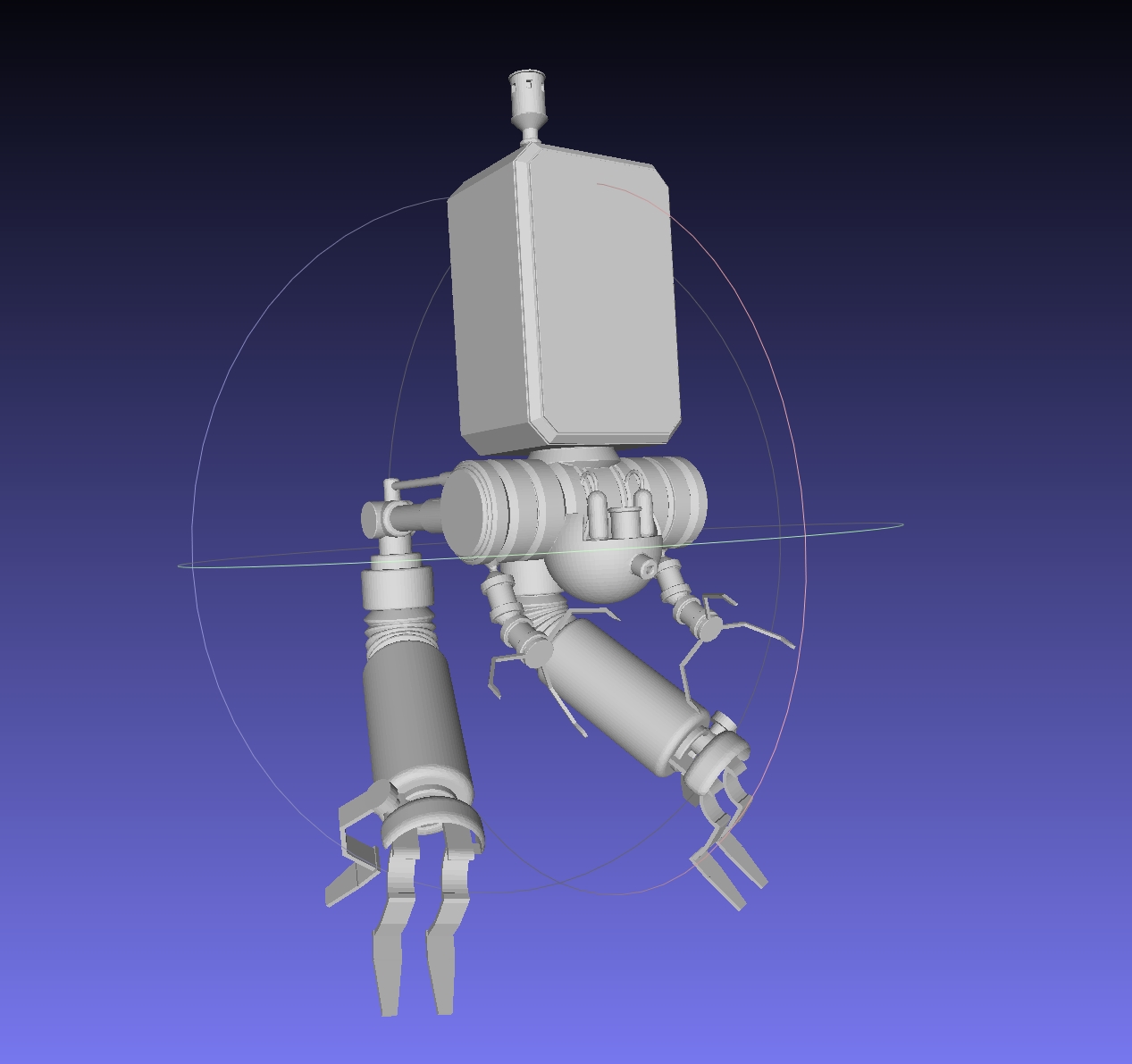 Simplified NieR Automata Pod 042 Basic Model