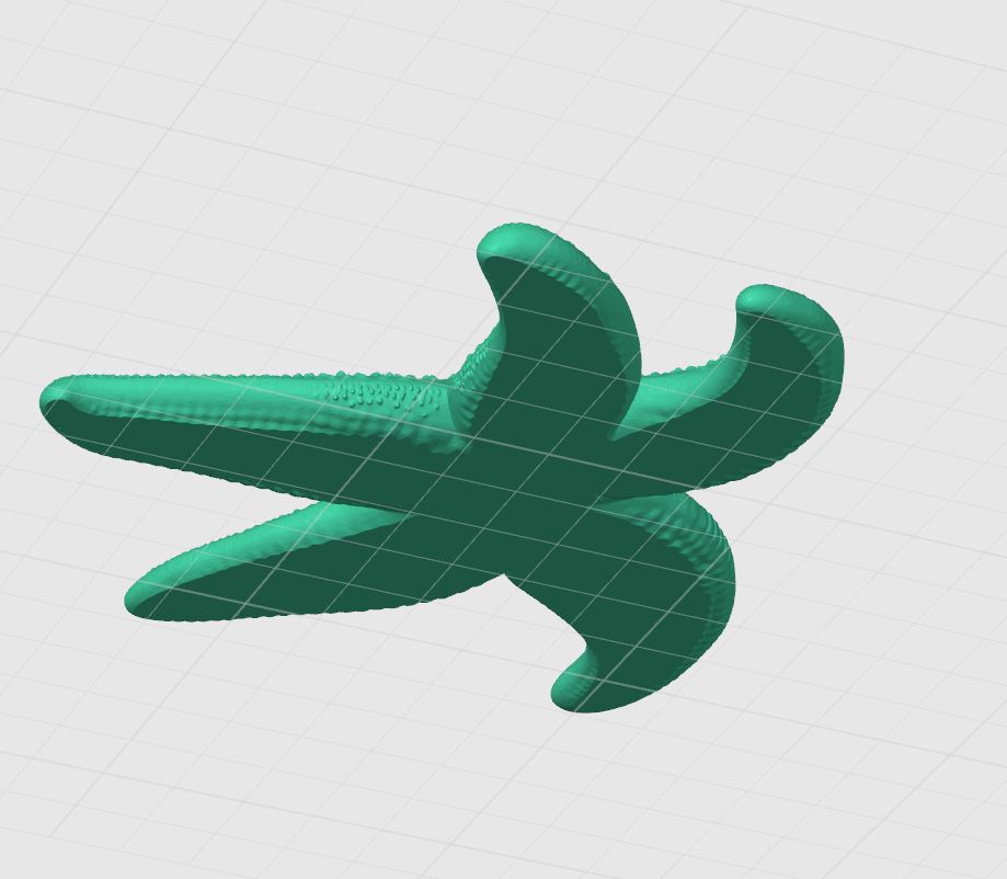 realistic starfish - easy printable — miniatura 2