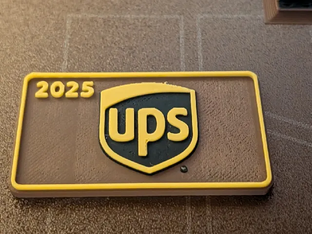 2025 UPS keychain